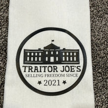 Load image into Gallery viewer, Traitor Joe’s kitchen Towel
