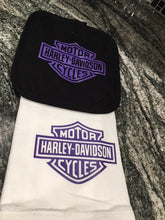 Load image into Gallery viewer, Harley Davidson towel with hot pad
