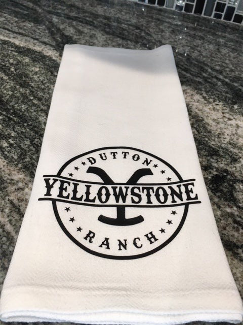 Dutton Yellowstone Ranch towel