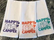 Load image into Gallery viewer, &quot;Happy Camper&quot; Camping towel
