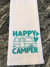 Load image into Gallery viewer, &quot;Happy Camper&quot; Camping towel
