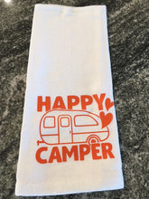 Load image into Gallery viewer, &quot;Happy Camper&quot; Camping towel
