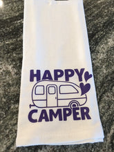 Load image into Gallery viewer, &quot;Happy Camper&quot; Camping towel
