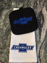 Load image into Gallery viewer, Chevrolet &quot;Chevy&quot; towel with hot pad
