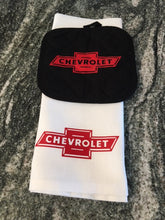 Load image into Gallery viewer, Chevrolet &quot;Chevy&quot; towel with hot pad
