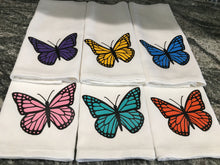 Load image into Gallery viewer, Beautiful Butterflies towels
