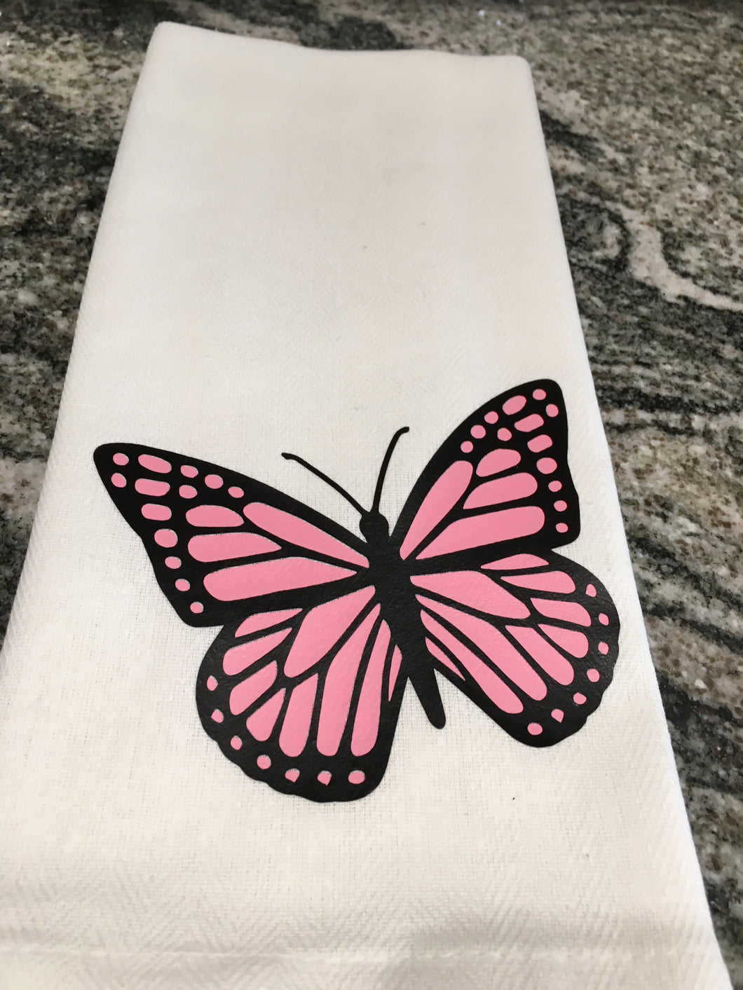 Beautiful Butterflies towels