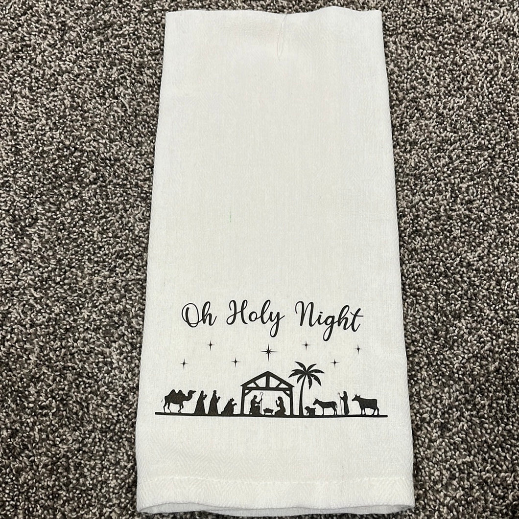 Oh Holy Night towel