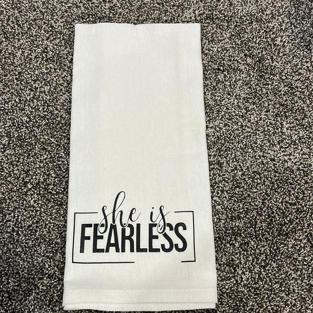 She is Fearless towel