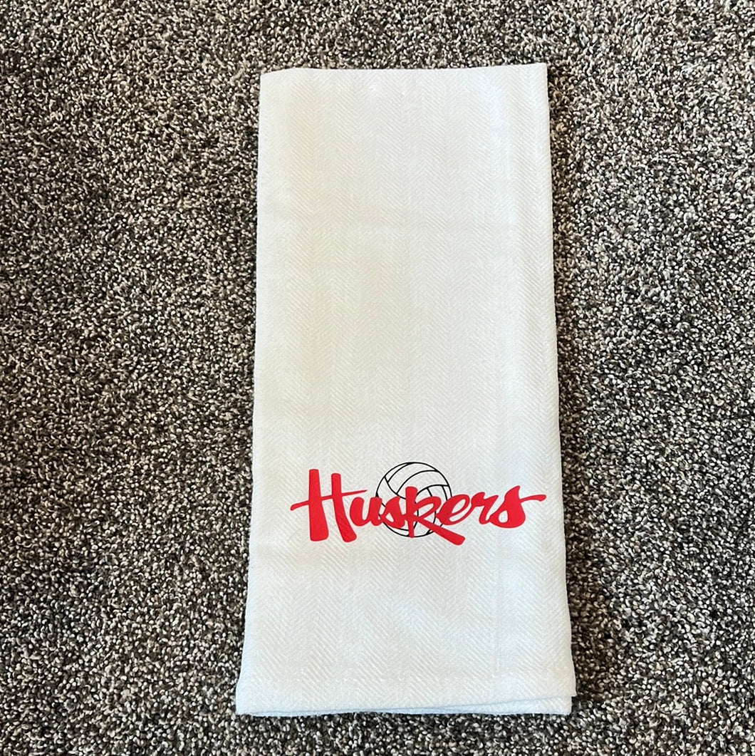 Nebraska volleyball Towel