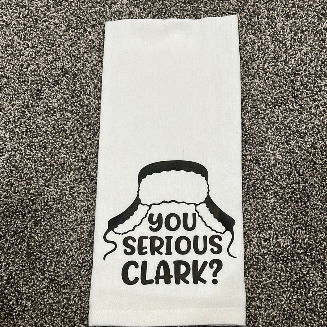 You serious Clark towel