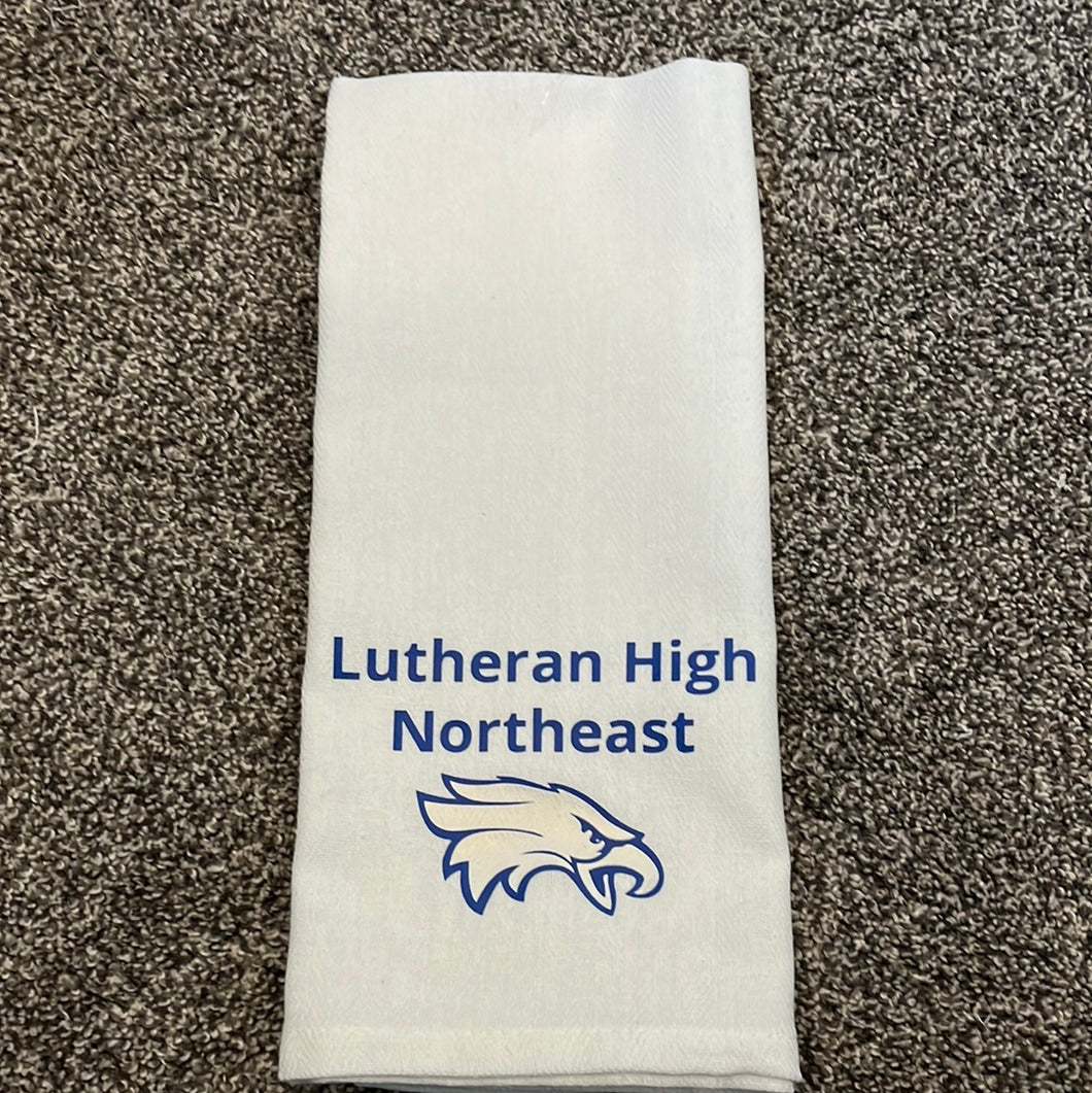 Lutheran High Northeast Eagles  Towel